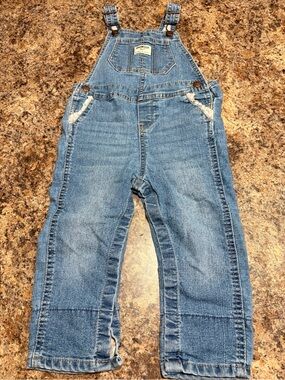 Vintage OshKosh B'gosh Light Blue Denim Kids Overalls